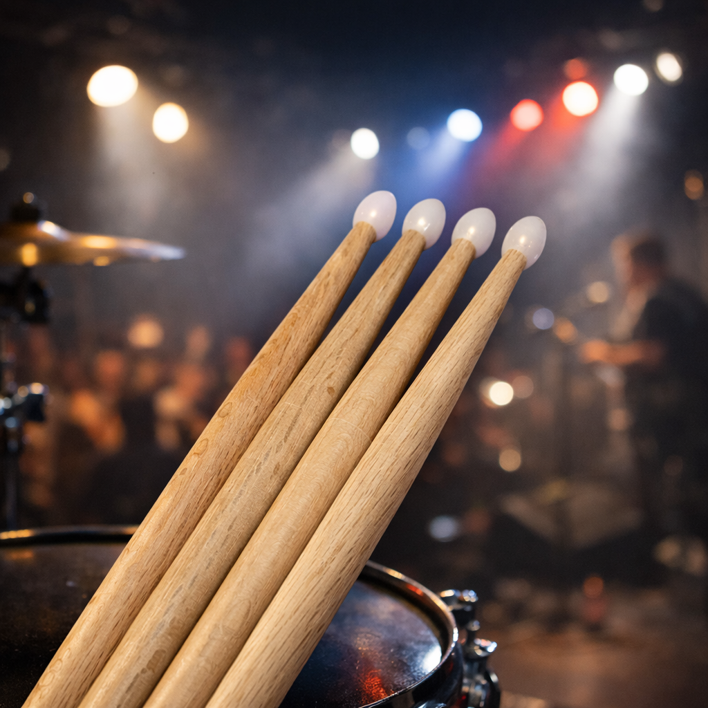 Nylon Tip Drum Sticks 7a / 5a / 5b