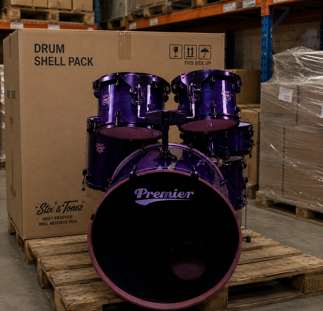 shell pack drum kit