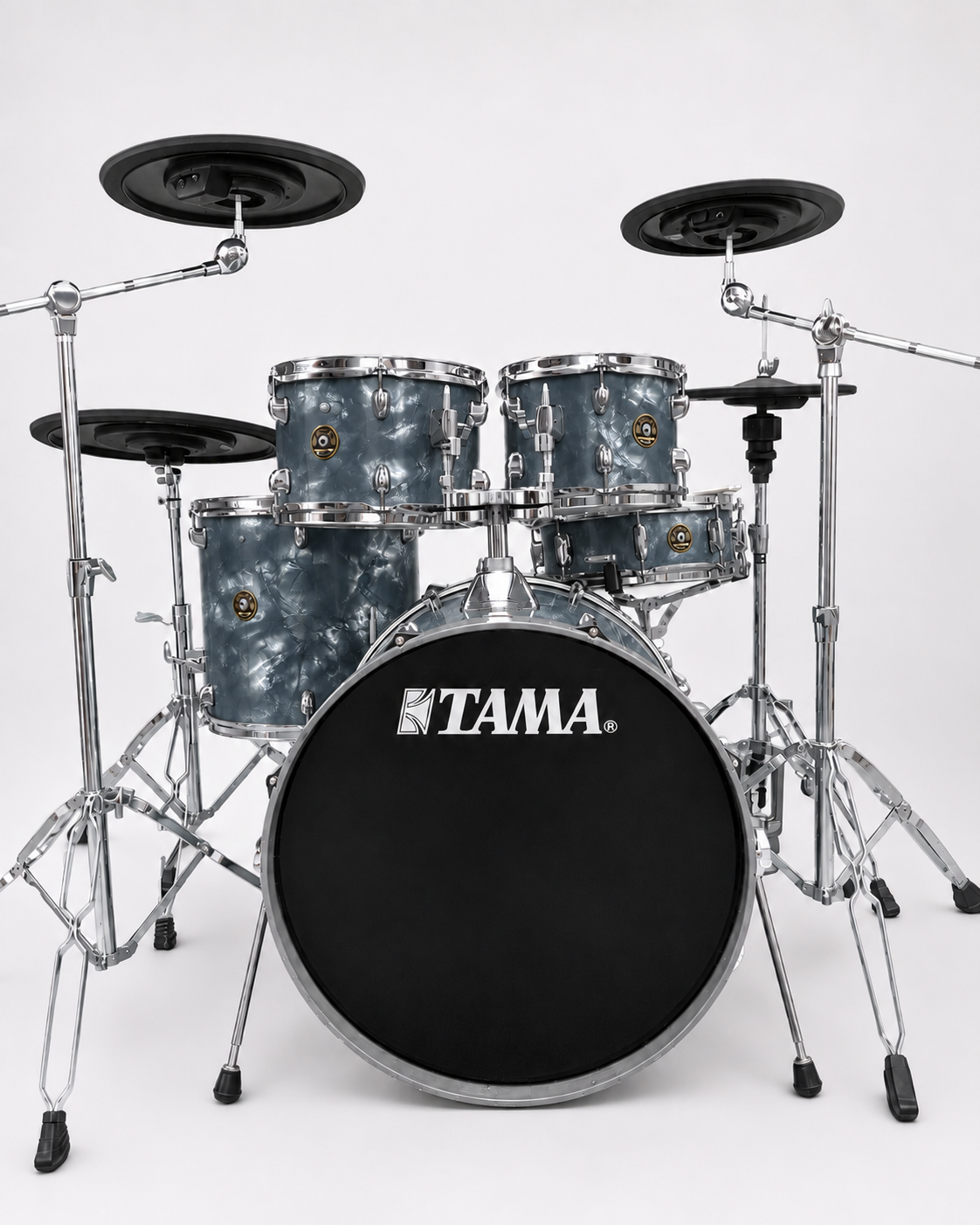 Charcoal Pearl - chrome hardware