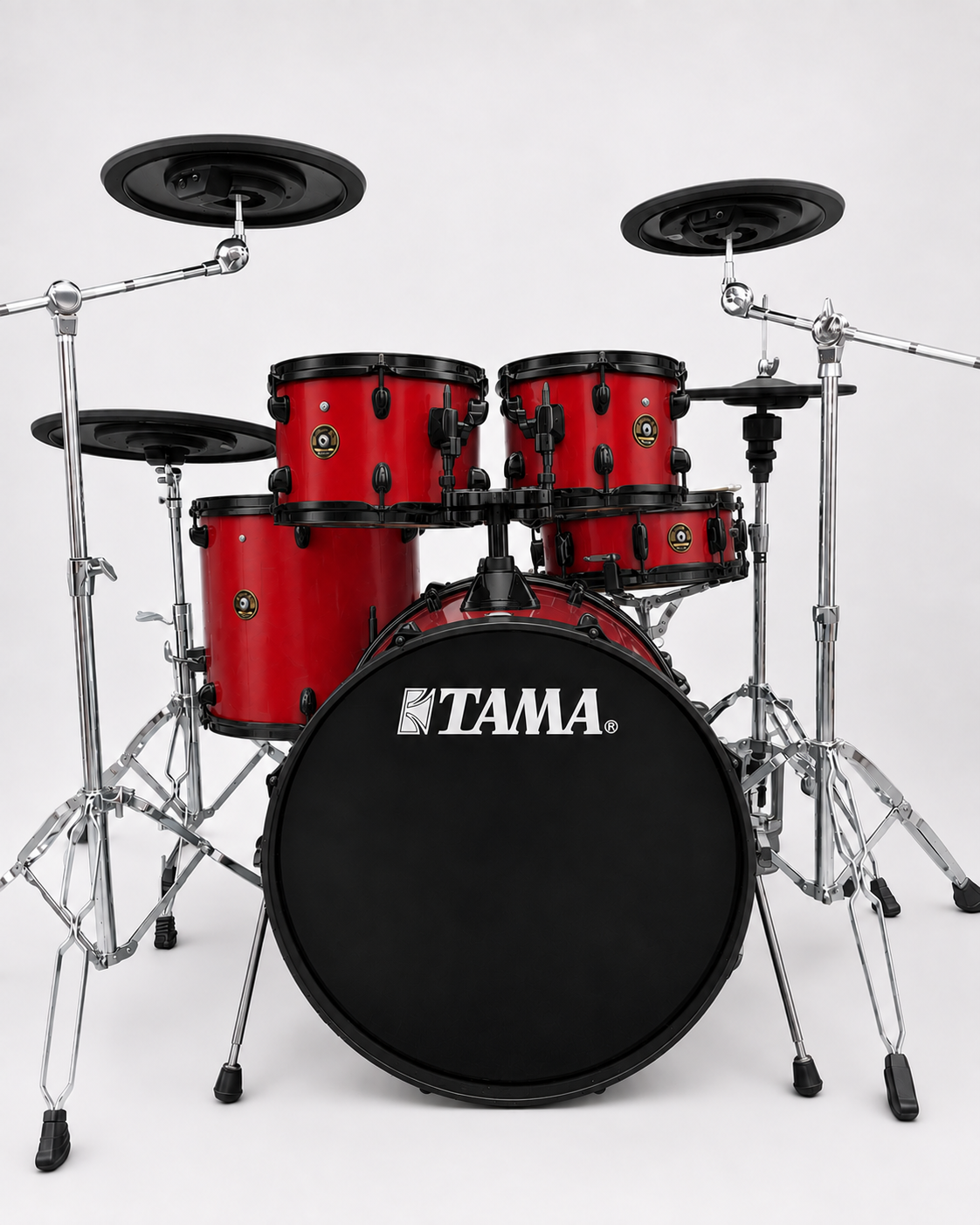 Gloss red - black hardware