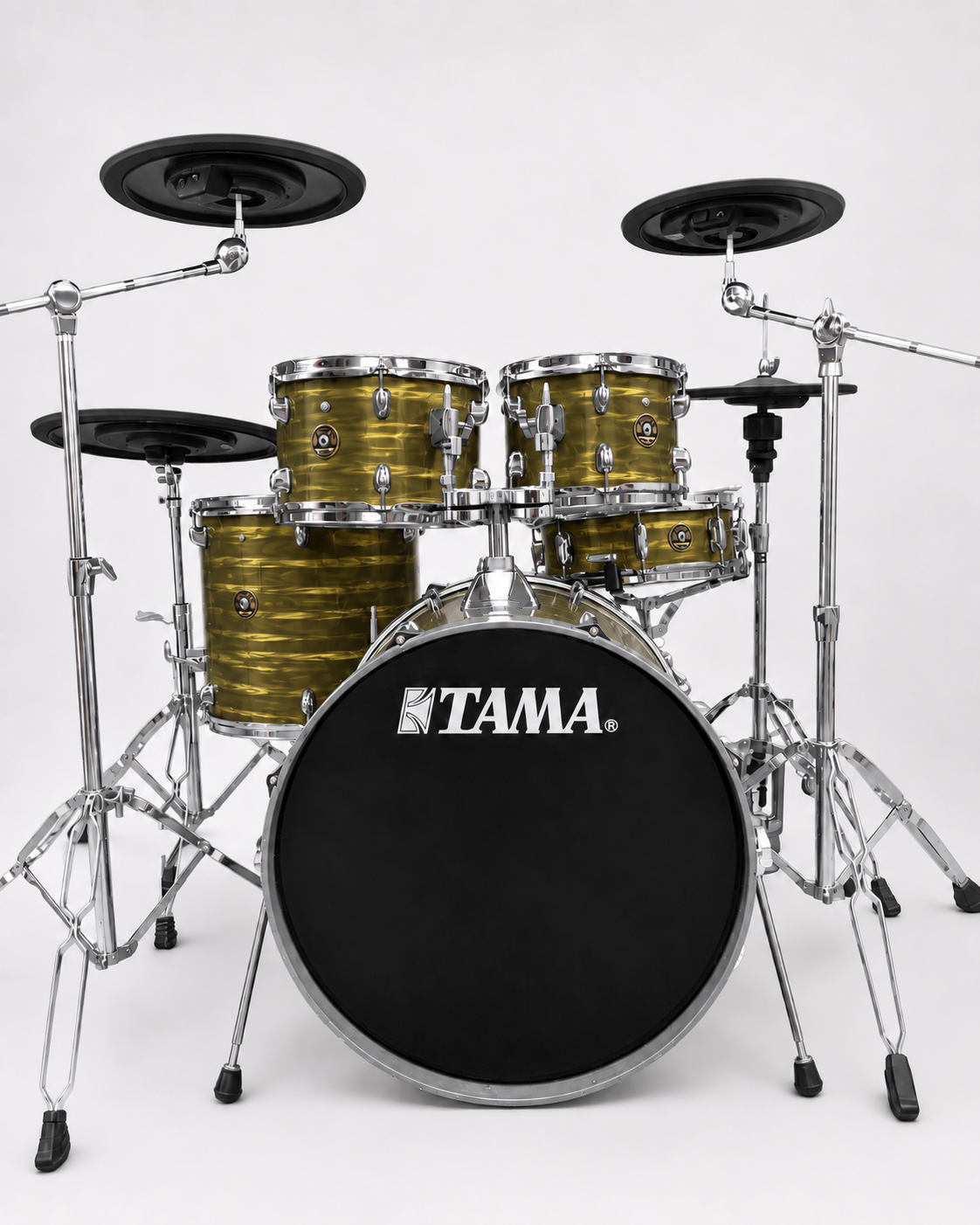 Gold Oyster - chrome hardware