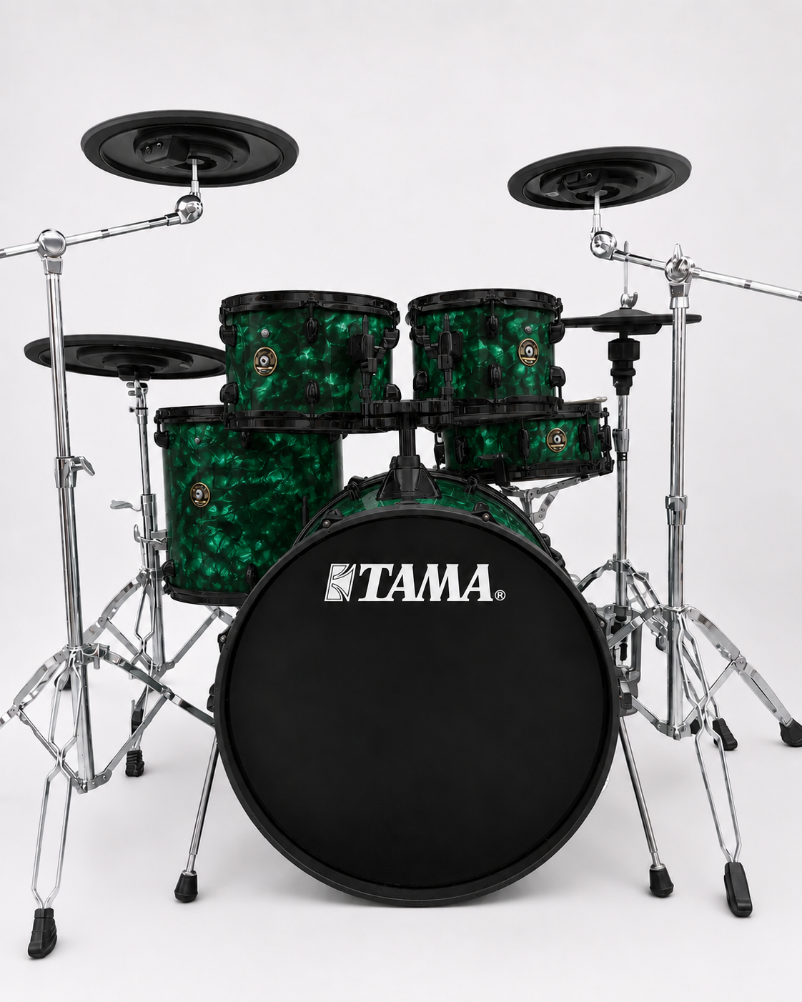 Green Pearl - black hardware