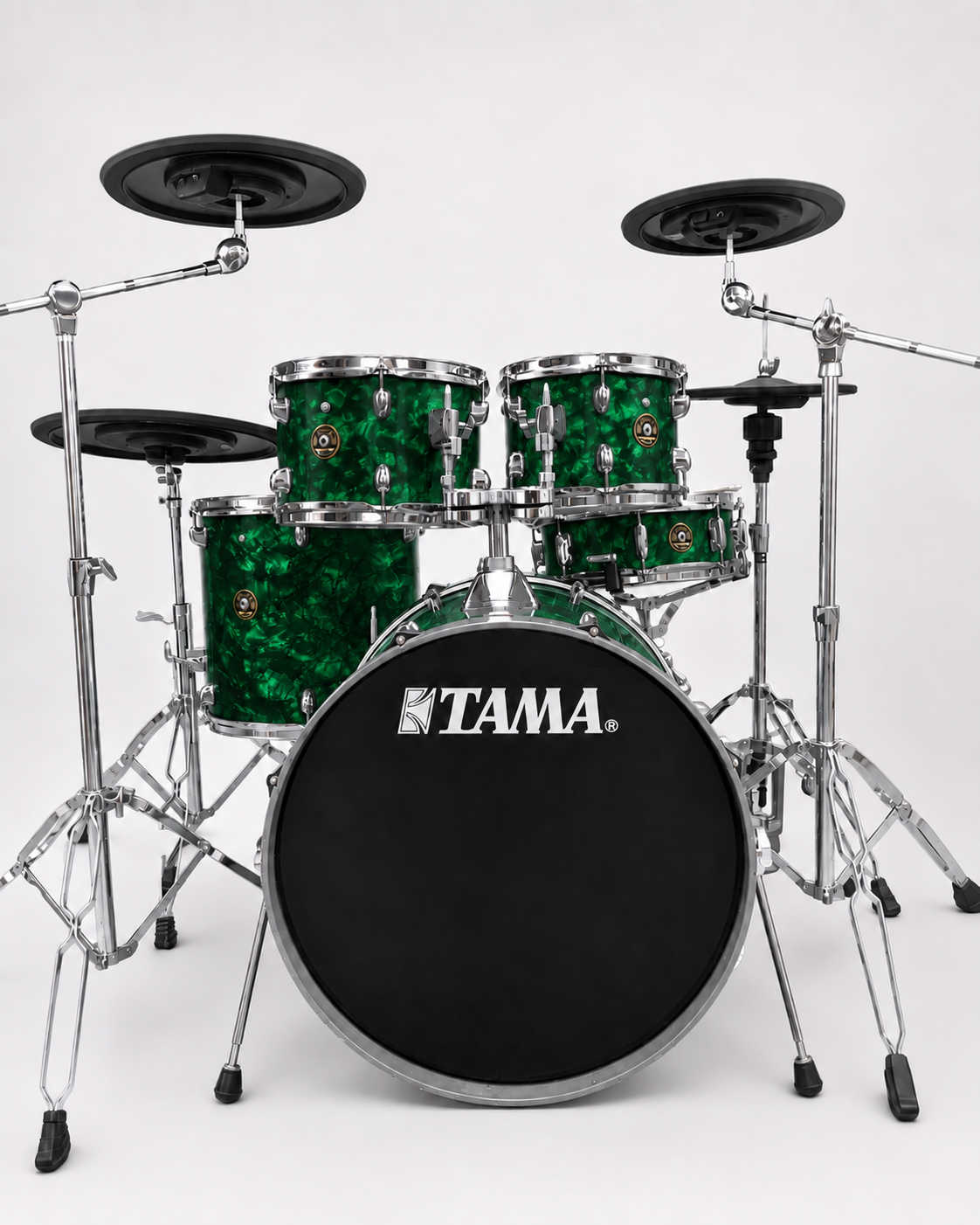 Green Pearl - chrome hardware