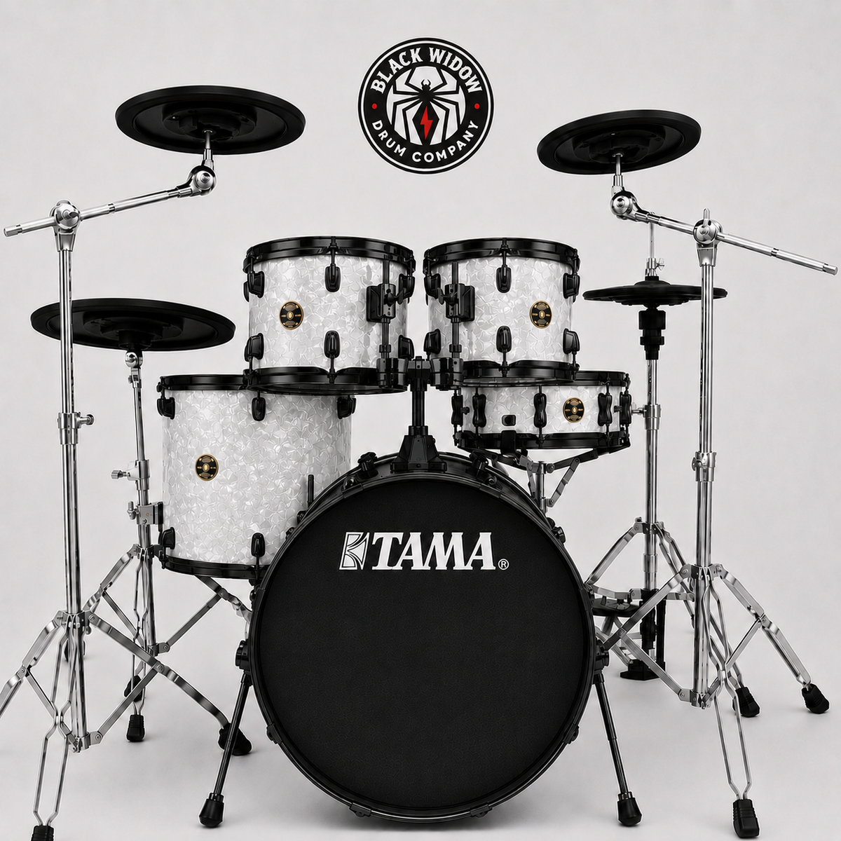 Krupa Krystal - black hardware