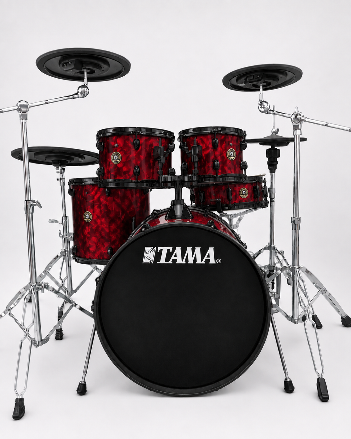 Red Pearl - black hardware