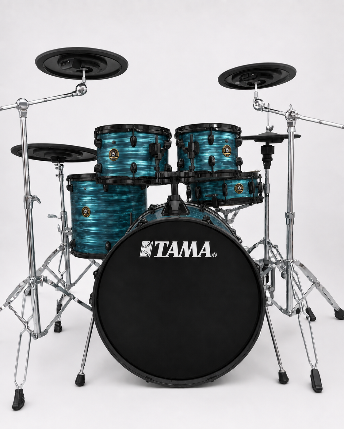 Turquoise Oyster - black hardware