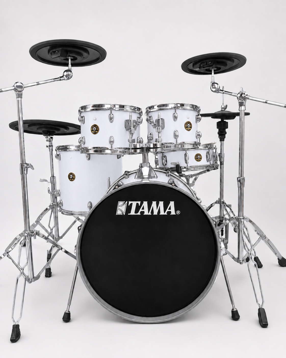 Gloss White - chrome hardware