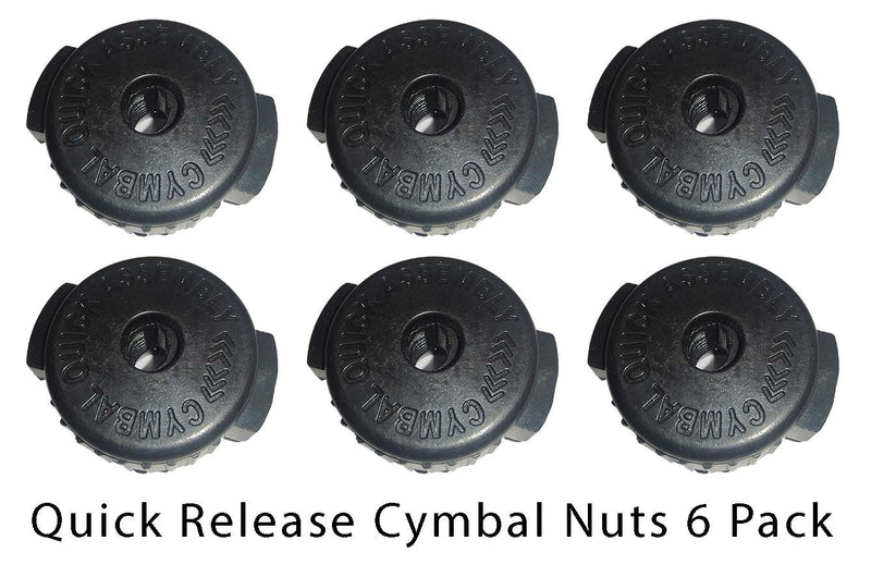 Quick Release Cymbal Nut  x 6